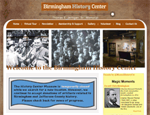 Tablet Screenshot of birminghamhistorycenter.org